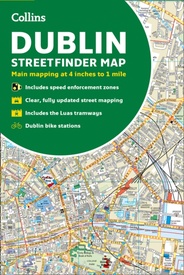 Stadsplattegrond Streetfinder Dublin | Collins