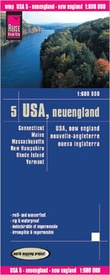 Wegenkaart - landkaart 05 USA New England | Reise Know-How Verlag