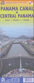 Wegenkaart - landkaart Panama Canal - Central Panama | ITMB