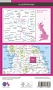 Topografische kaart 105 Landranger Active York / Selby | Ordnance Survey Wandelkaart - Topografische kaart 105 Landranger York & Selby | Ordnance Survey