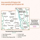 Wandelkaart - Topografische kaart 166 OS Explorer Map Rhondda, Merthyr Tydfil | Ordnance Survey