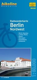 Fietskaart B01 Bikeline Radkarte Berlin Nordwest | Esterbauer