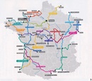 Fietsgids Atlas France des voies vertes & véloroutes | Chamina