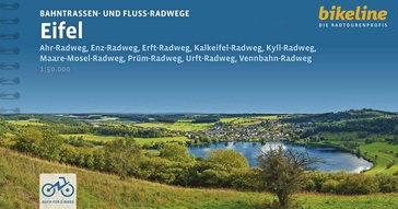 Fietsgids Bikeline Eifel, Bahntrassen- und Fluss-Radwege | Esterbauer