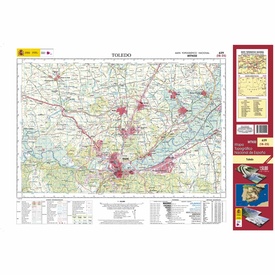 Topografische kaart 629 MT50 Toledo | CNIG - Instituto Geográfico Nacional1