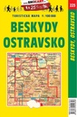 Fietskaart 223 Beskydy, Ostravsko  | Shocart