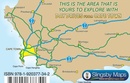 Wegenkaart - landkaart South Africa: Day Drives from Cape Town | Slingsby Maps