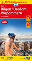 Fietskaart 04 ADFC Radtourenkarte Rügen/Usedom - Vorpommern | BVA BikeMedia