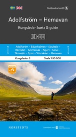 Wandelkaart 5 Adolfström – Hemavan Kungsleden | Norstedts