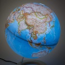 Wereldbol - Globe 17 Neon Classic ø 30 cm | Met Verlichting | National Geographic