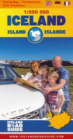 Wegenkaart - landkaart IJsland - Iceland Road Guide | Vegahandbokin