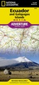 Wegenkaart - landkaart 3403 Adventure Map Ecuador & Galapagos | National Geographic