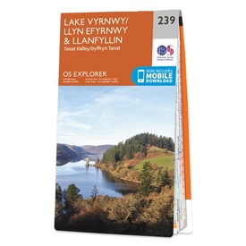 Wandelkaart - Topografische kaart 239 OS Explorer Map Lake Vyrnwy, Efyrnwy | Ordnance Survey