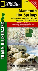 Wandelkaart - Topografische kaart 303 Mammoth Hot Springs Yellowstone National Park | National Geographic