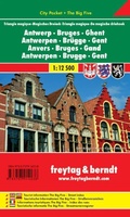 Antwerpen, Brugge en Gent