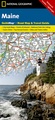 Wegenkaart - landkaart State Guide Map Maine | National Geographic