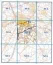 Topografische kaart - Wandelkaart 50B Ulvenhout | Kadaster