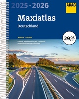 Deutschland Maxi-atlas 2025-2026 | A3 | Ringband