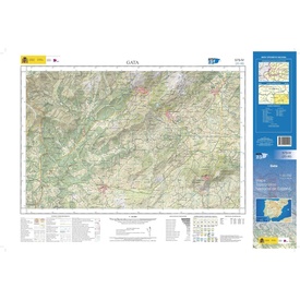 Topografische kaart 573-IV Gata | CNIG - Instituto Geográfico Nacional1