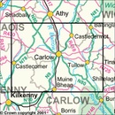 Topografische kaart - Wandelkaart 61 Discovery Carlow, Kildare, Kilkenny, Laois, Wicklow | Ordnance Survey Ireland