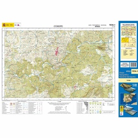 Topografische kaart 1036-I Coripe | CNIG - Instituto Geográfico Nacional1