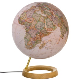 Wereldbol - Globe 18 Neon Executive ø 30 cm | Met Verlichting | National Geographic