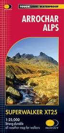 Wandelkaart Arrochar Alps | Harvey Maps