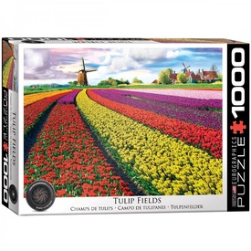 Legpuzzel Tulp velden - Bollenvelden - Tulip fields | Eurographics