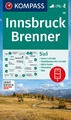 Wandelkaart 36 Innsbruck - Brenner | Kompass