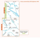 Wandelkaart - Topografische kaart 440 OS Explorer Map Glen Cassley, Glen Oykel | Ordnance Survey