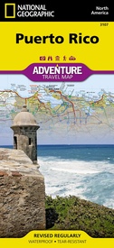 Wegenkaart - landkaart 3107 Adventure Map Puerto Rico | National Geographic