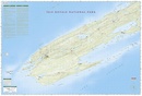 Wandelkaart 240 Topographic Map Guide Isle Royale NP /MI | National Geographic