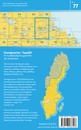 Wandelkaart - Topografische kaart 77 Sverigeserien Sandviken | Norstedts