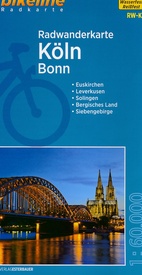 Fietskaart RW-K1 Bikeline Radkarte Köln - Bonn | Esterbauer