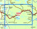 Wandelkaart - Topografische kaart 10092 Norge Serien Åre | Nordeca