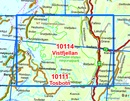 Wandelkaart - Topografische kaart 10114 Norge Serien Vistfjellan | Nordeca