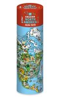 Amazing North America in a tube 250 pieces 57 cm x 43 cm