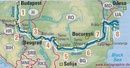 Fietsgids EuroVelo6 Eurovelo 6 - Donauradweg Budapest naar Zwarte Zee | Huber Verlag