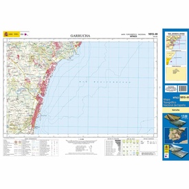 Topografische kaart 1015-III Garrucha | CNIG - Instituto Geográfico Nacional1