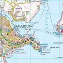 Wandelkaart - Topografische kaart 204 Landranger Truro & Falmouth, Roseland Peninsula | Ordnance Survey