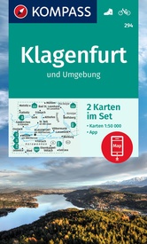 Wandelkaart 294 Klagenfurt und Umgebung | Kompass