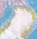 Wegenkaart - landkaart Groenland en Noordpool - Greenland & North Pole | ITMB