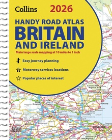 Wegenatlas Britain & Ireland road atlas | Ringband | A5-Formaat | Collins