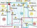 Wandelkaart 16 Val Vermenagna, Valle Pesio, Alta Valle Ellero, Parco Naturale Del Marguareis | Fraternali Editore