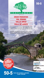 Wandelkaart 50-5 Gran Paradiso | Fraternali Editore