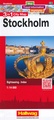 Stadsplattegrond 3 in 1 city map Stockholm | Hallwag