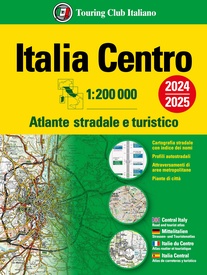 Wegenatlas Atlante Stradale d'Italia Centro | Touring Club Italiano