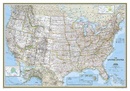 Wandkaart 02008 USA - Verenigde Staten Political, 178 x 124 cm | National Geographic