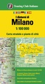 Stadsplattegrond - Wegenkaart - landkaart Milaan & omgeving | Touring Club Italiano