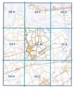 Topografische kaart - Wandelkaart 55A Hulst | Kadaster